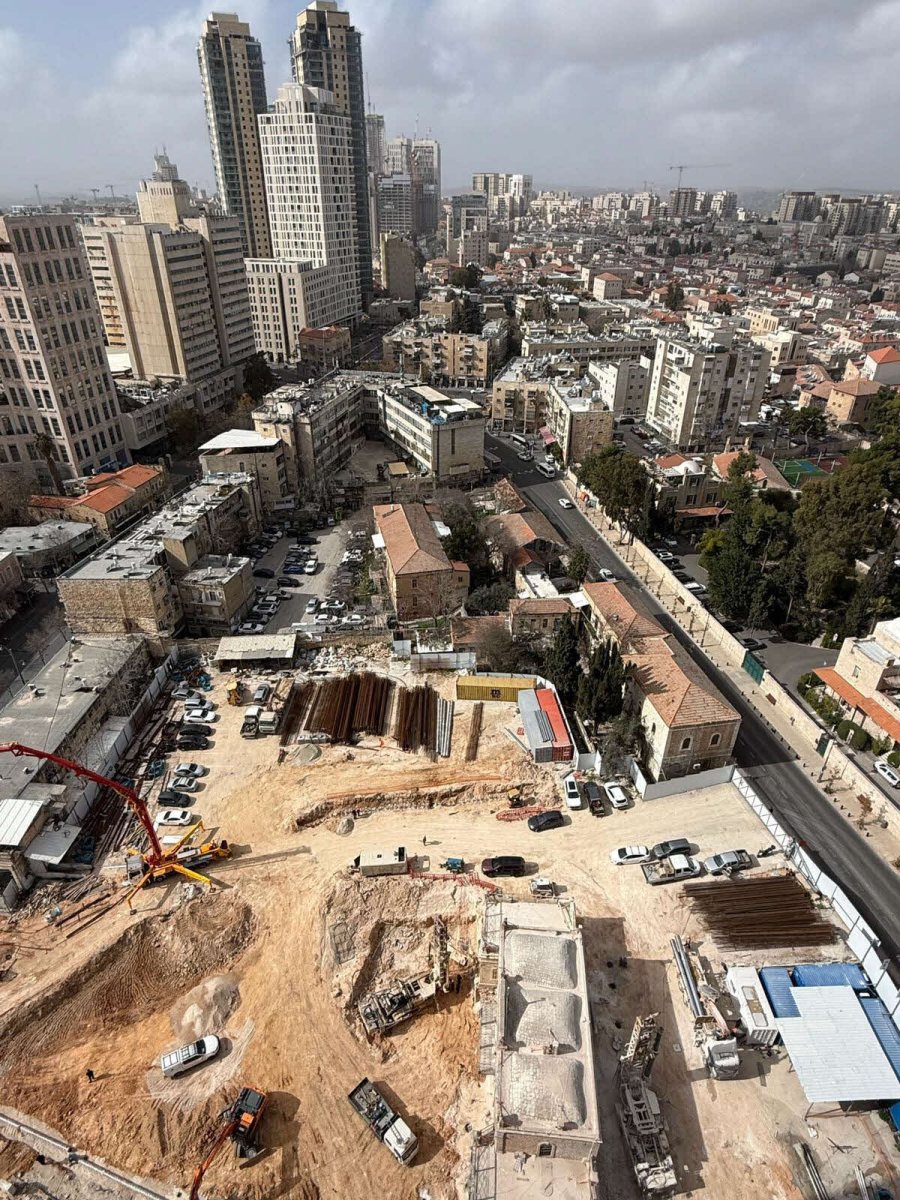תנופת בניה בירושלים. אלי פינק