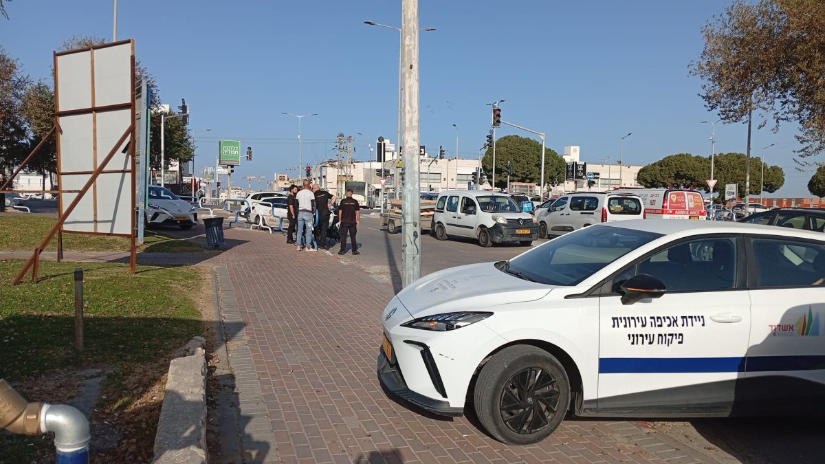 זירת התאונה (מד"א הצלה דרום)