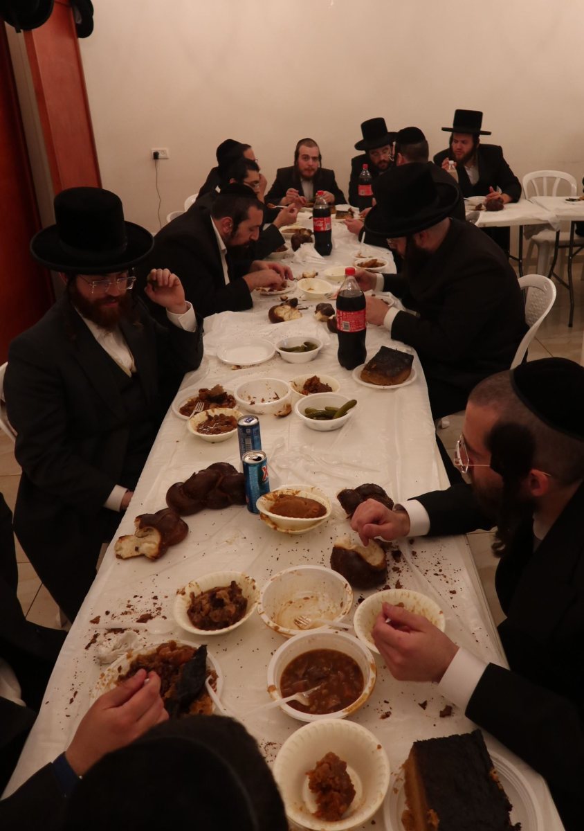 אברכי בעלזא במירון. מעגלים