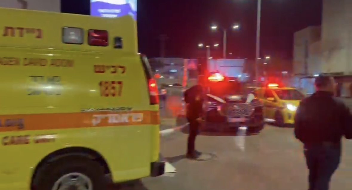 זירת האירוע באשדוד (שמחה חסיד - מד"א הצלה דרום)