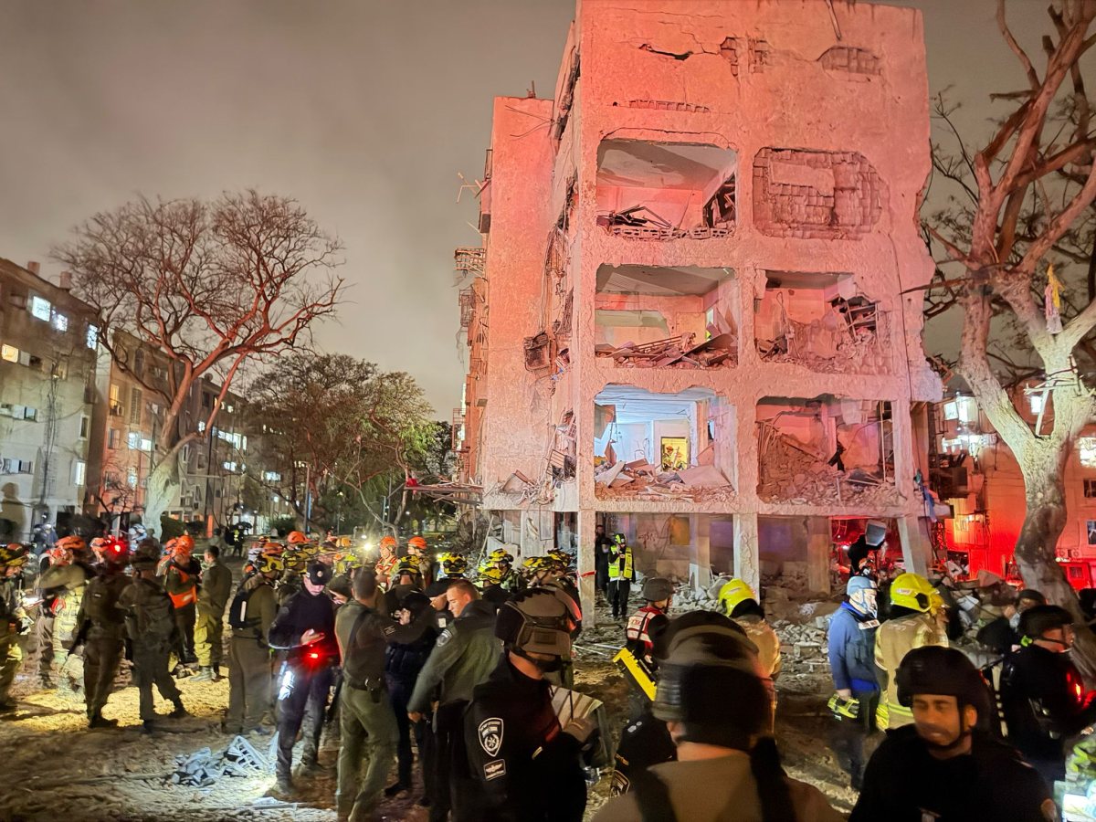 זירת הפגיעה. צילום: כב"ה