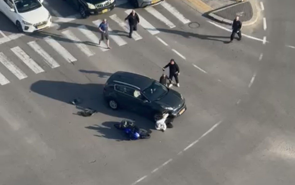 מתוך תיעוד התאונה