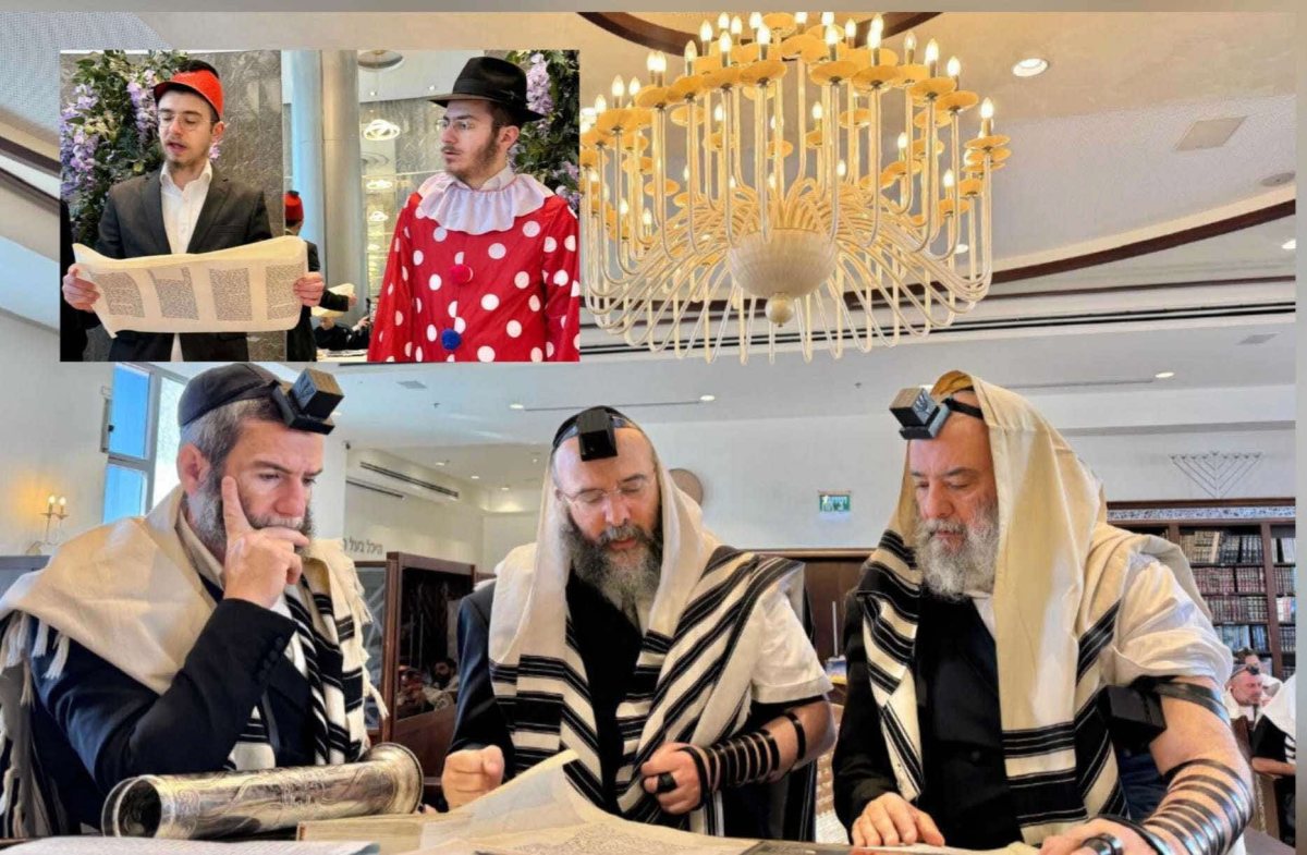 פורים באור מנחם. מ' מיכאלי