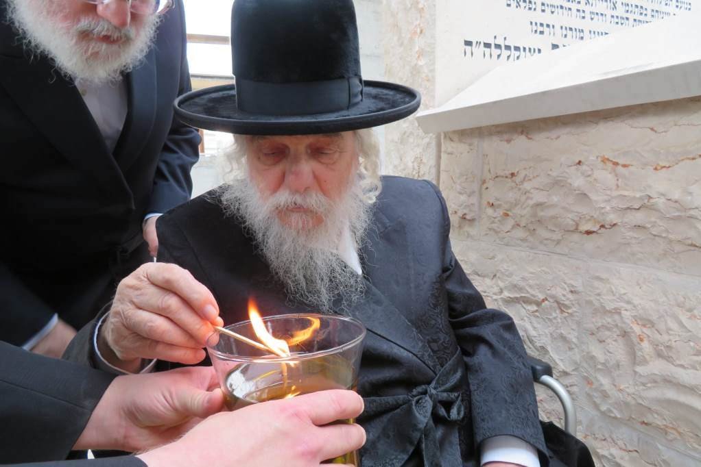 האדמו"ר מאוסטרוב קאלושין זצ"ל. צילום: ארכיון בחדרי חרדים