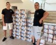 מאות ארגזי מזון חולקו על ידי "חסדי מאור מאיר"