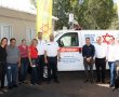 נחנך אמבולנס חדש של מד"א בעיר יבנה