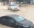 ''ערד הפכה לוונציה'': הכביש הראשי בערד הוצף והפך לנהר (תיעוד)