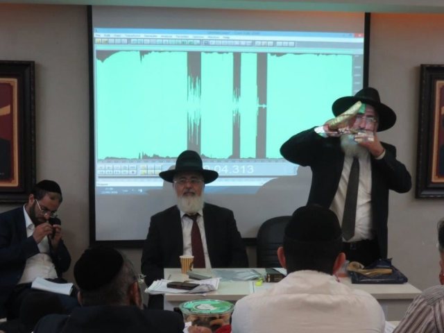 תקיעת שופר המועצה הדתית. א' מיכאלי