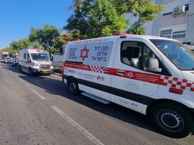 צוות מד"א בזירת האירוע
