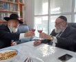 יו"ר המועה"ד בביקור אצל הרב רוזה