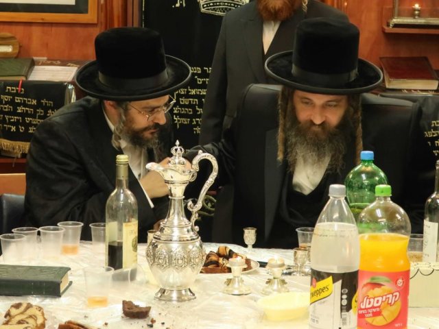 האדמו"ר מפיטסבורג ב'קהל יראים'. צילום: יוסף פריש
