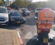 תאונה עם מעורבות שלושה כלי רכב בחולון