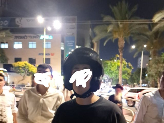 רוכב האופניים שהסיע את השודד ונלכד