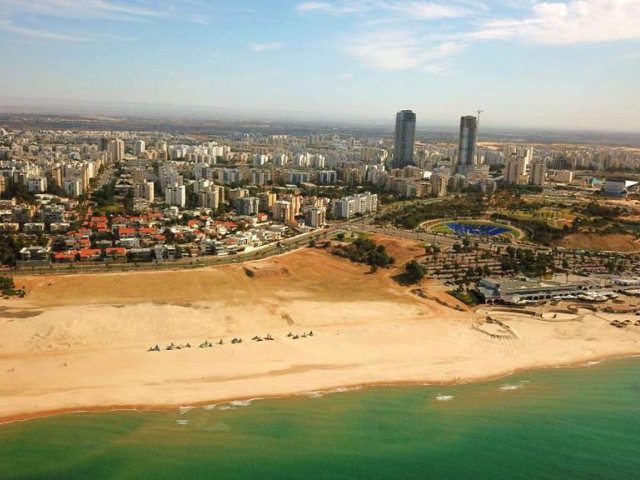 אשדוד ממעוף הציפור. צילום: עיריית אשדוד
