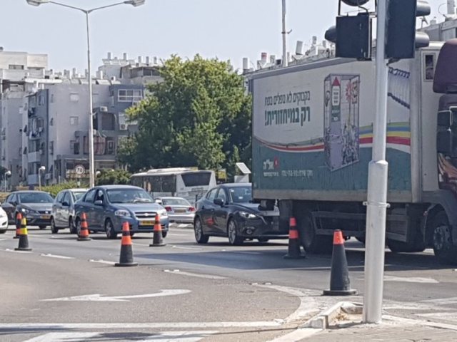 עבודות בכביש