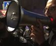 חילול שבת, עימותים והחרמת ציוד הגברה בהפגנת השמאל בירושלים