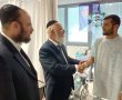 שְׁלַח רְפוּאָה שְׁלֵמָה: יו"ר המועה"ד עם רב ביה"ח בביקור אצל פצועי צה"ל