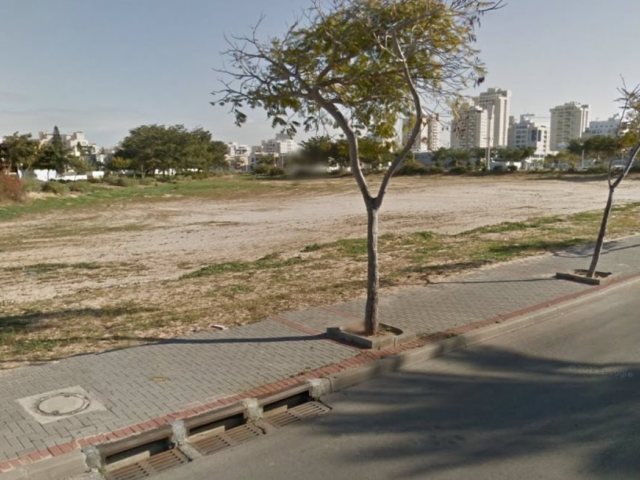 האזור בו אמורה להבנות מתחם הצעירים (גוגל מפות)