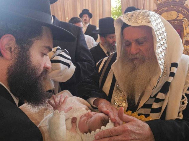 רבי רפאל אבוחצירא בברית. מאיר עיני ישראל