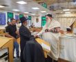 לקראת חתונת בנו: הסגן האגודאי עלה להתברך אצל רבני העיר (גלריה)
