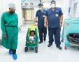 הבימבה בדרכה לחדר הניתוח. צילום: אסותא