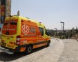 בצילום: ניידת טיפול נמרץ של איחוד הצלה (איחוד הצלה)