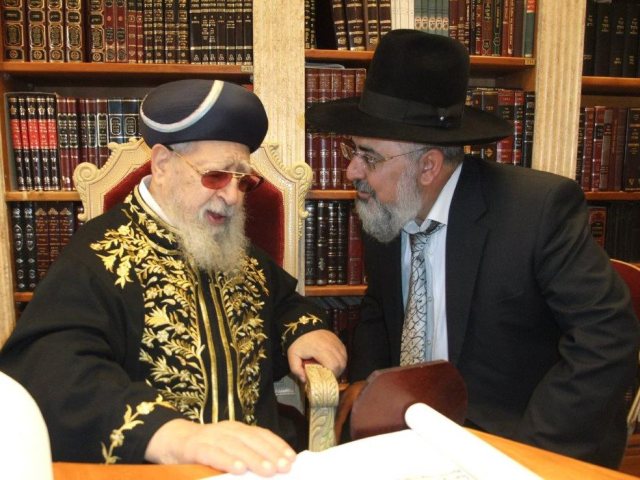 ממשיכים בדרכו. הרב דהן עם הגרעי. א' מיכאלי