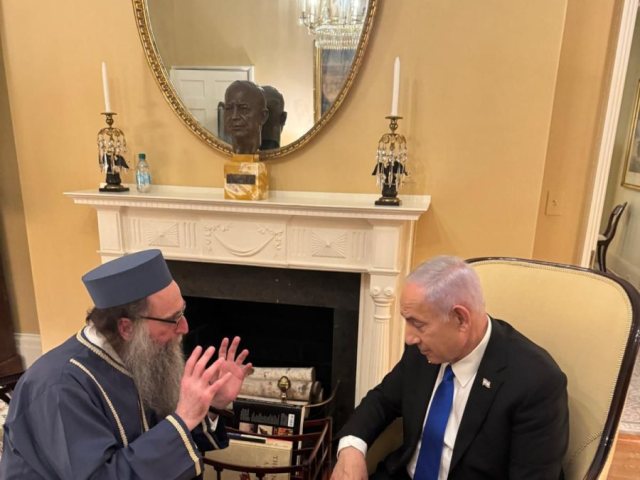 הרב פינטו עם נתניהו
