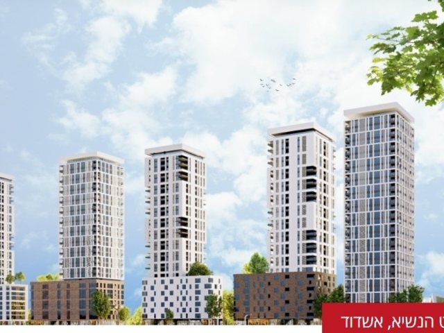 הדמיית מתחם הנשיא (הדמיה: בר לוי אדריכלים ומתכנני ערים)