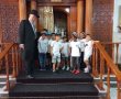 ילדי 'שובו' הכריזו יחד עם המרא דאתרא: "נעשה ונשמע"