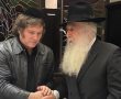 'טראמפ' הארגנטינאי הגיע להודות לרב היהודי