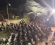 המונים באירוע ב'מצודה' להצלחת החיילים ולזכרם של נרצחי אשדוד הי"ד