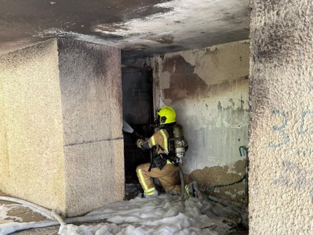 צילום: דוברות כבאות והצלה אשדוד 