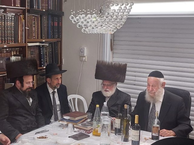 חברי אשדוד התורנית במעון רב העיר