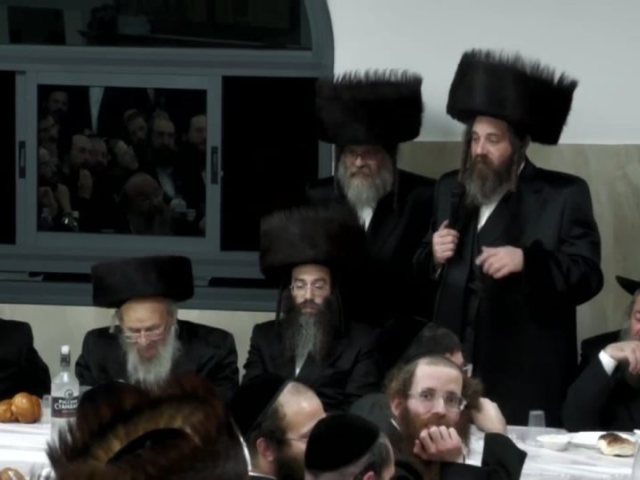 הרבי מפיטסבורג במעייני ישראל. צילום: שיא לייב