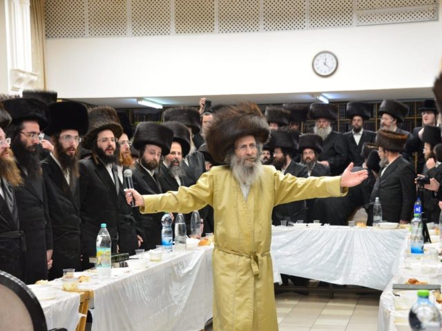 רבי אלימלך בידרמן במלוה מלכה. יוסי לוי