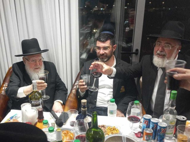 הילולת האביר יעקב אצל הקבלן קובי טוויזר. א' מיכאלי