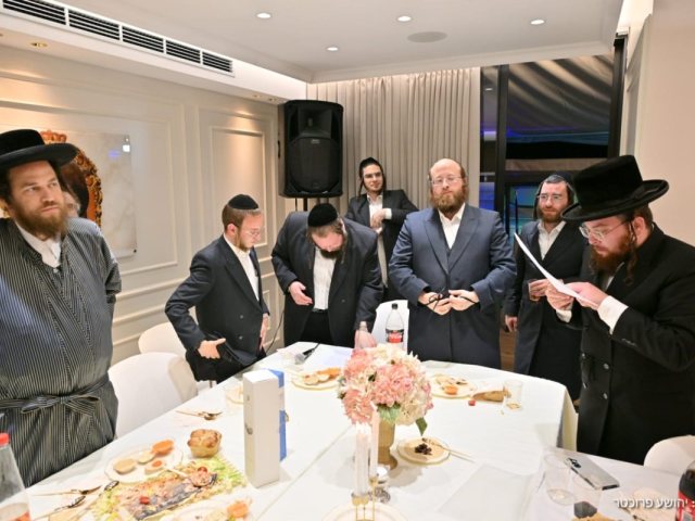 הסיום בהשתתפות ר' יענקי שישא. נ. שפר