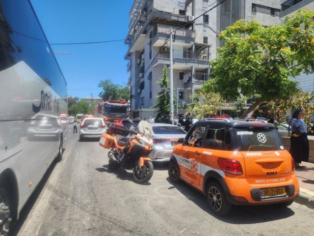 זירת השריפה. איחוד הצלה