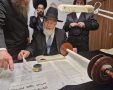 כתיבת ספר התורה הרב סלוד. א' מיכאלי