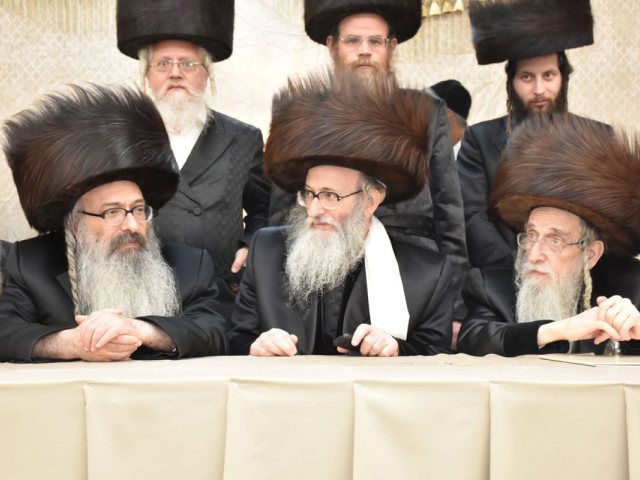 האדמור ממעליץ בחתונה. יהודה פרקוביץ