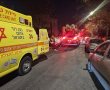 ארבעה לכודים בשריפה במבנה בירושלים | צפו במאמצי החילוץ והכיבוי