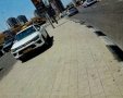 הרכב חונה על המדרכה (מתוך הדוח שהוצג בבית המשפט)