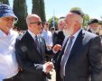 טקס יום הזכרון בבית העלמין