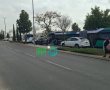עמדתם שעות בפקק? משאית ואוטובוס נתקעו בשני מוקדים בירושלים | צפו