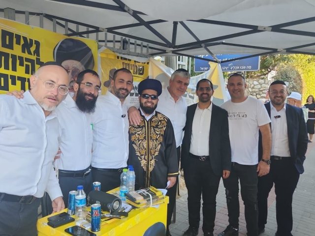 אסור לוותר על אף קול, אבי אמסלם. מטה ש"ס