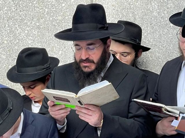 האדמור רבי שמואל טולידאנו בארהב. א' מיכאלי