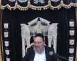 הרב יפרח בשיעורו. א' מיכאלי