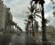 גשמים החלו לרדת באשדוד; הזהרו מהכבישים החלקים
