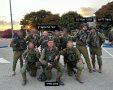 משה ליטנר עם חבריו, הי"ד, טרם צאתם למשימה ממנה לא שבו. פייסבוק